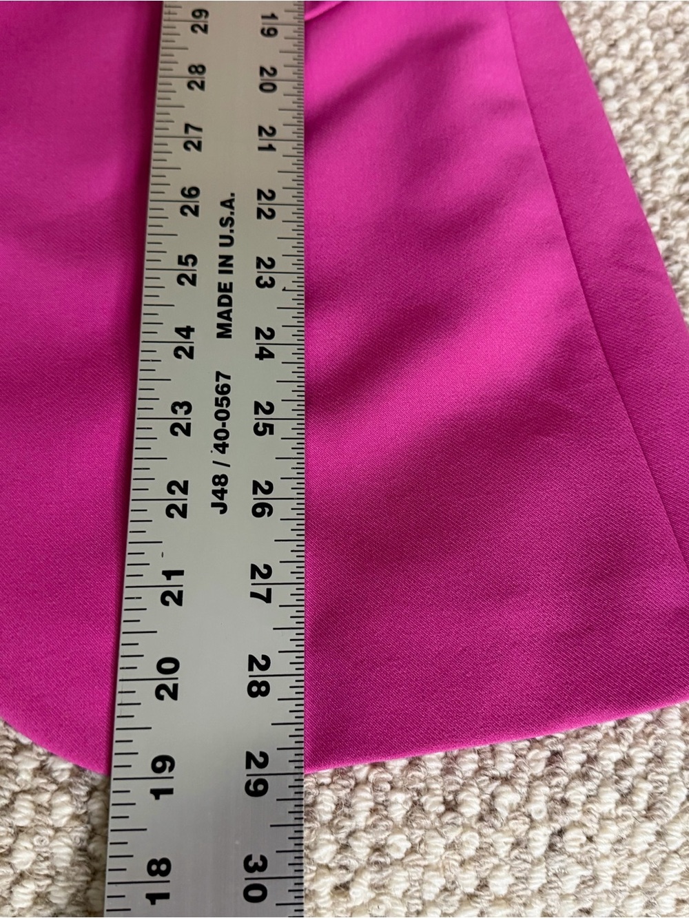 Zara Hot Pink Oversized Blazer Single Button Women’s Size Small Tailored Jacket - Picture 7 of 10